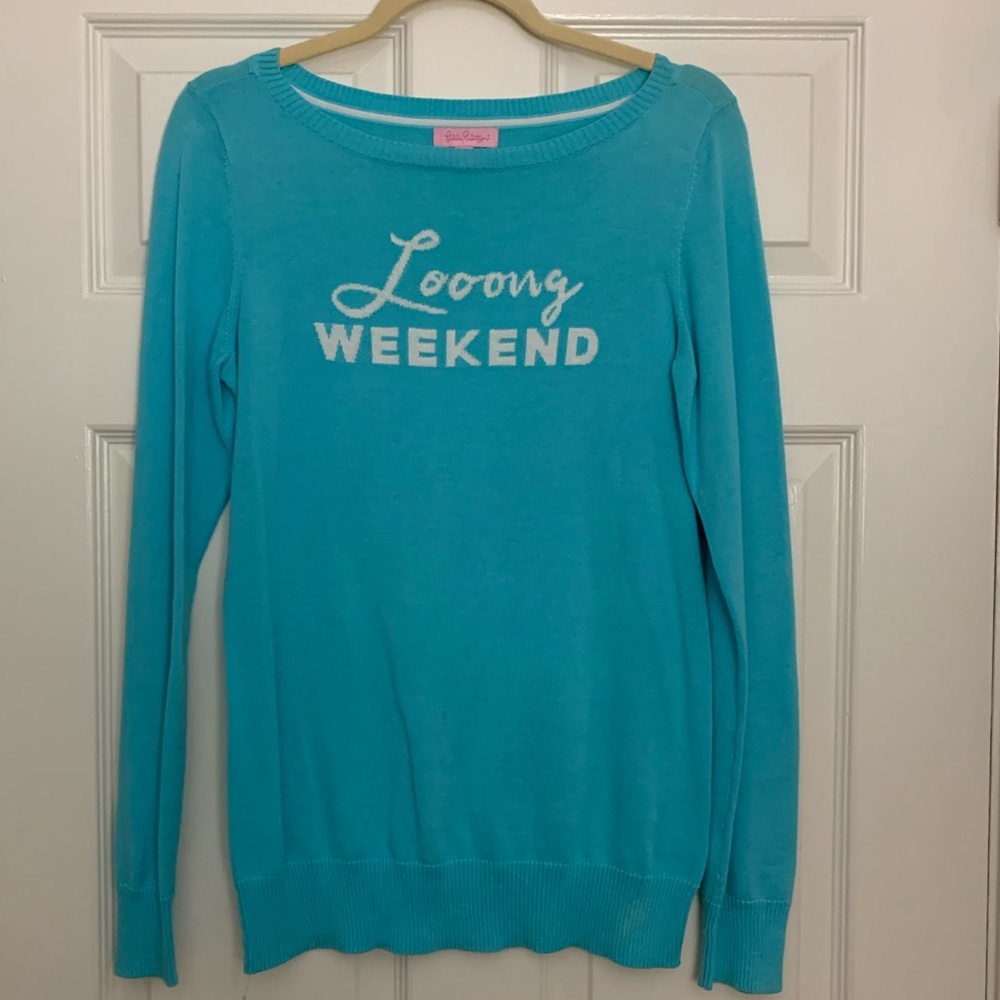 Lily Pulitzer sweater!
